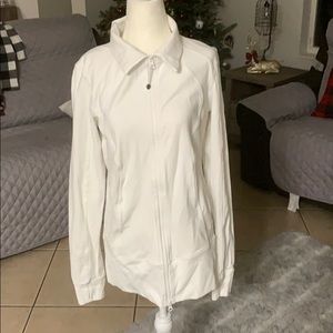 Lululemon white jacket Used condition